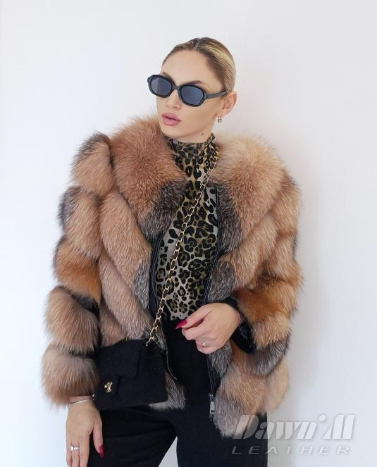 дамско кожено яке - 3