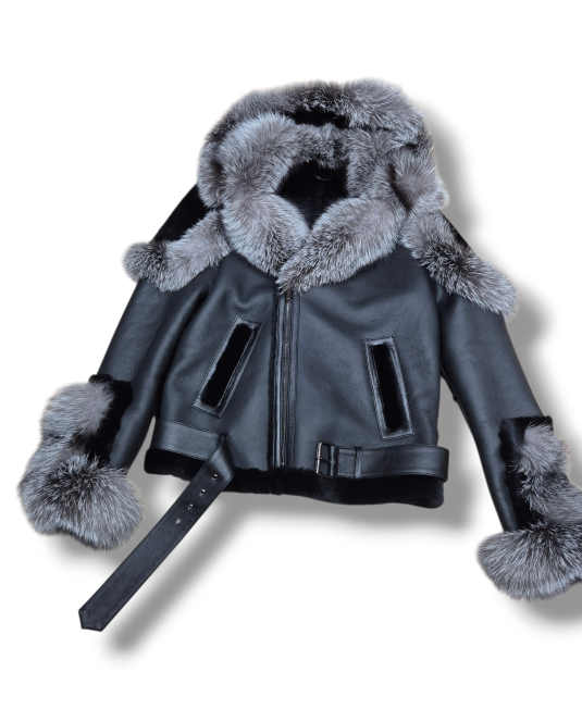 Мъжки луксозен кожух от естествена кожа DAWN`M TITAN - 8