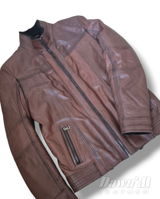 Мъжки кожух естествена кожа BRUNO