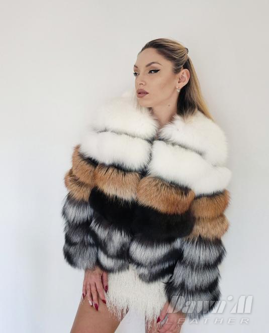 дамски кожух от лисица - 4