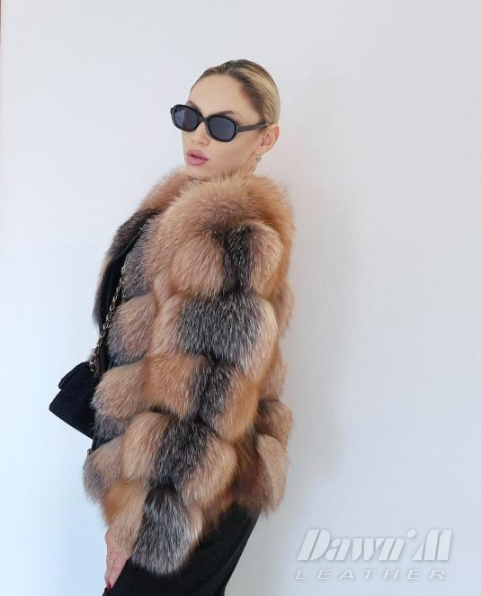 дамско кожено яке - 7