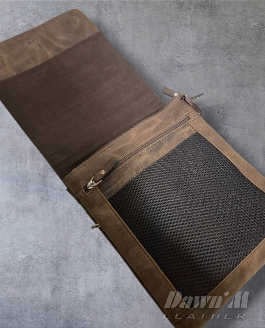 мъжка кожена чанта - 3