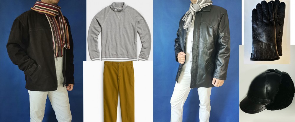 мъжки кожени якета